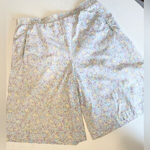 Jantzen Pastel Floral Bermuda Short | Size 12